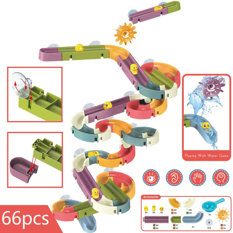 Fun Rubber Stacking Duck Bath Toys