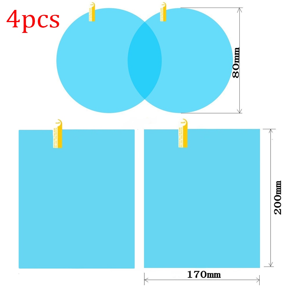 Clear Waterproof Car Window Sticker Film