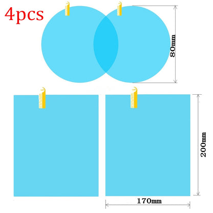 Clear Waterproof Car Window Sticker Film
