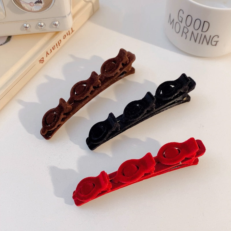 Easy 3-Layer Hair Clip for Braided Styles