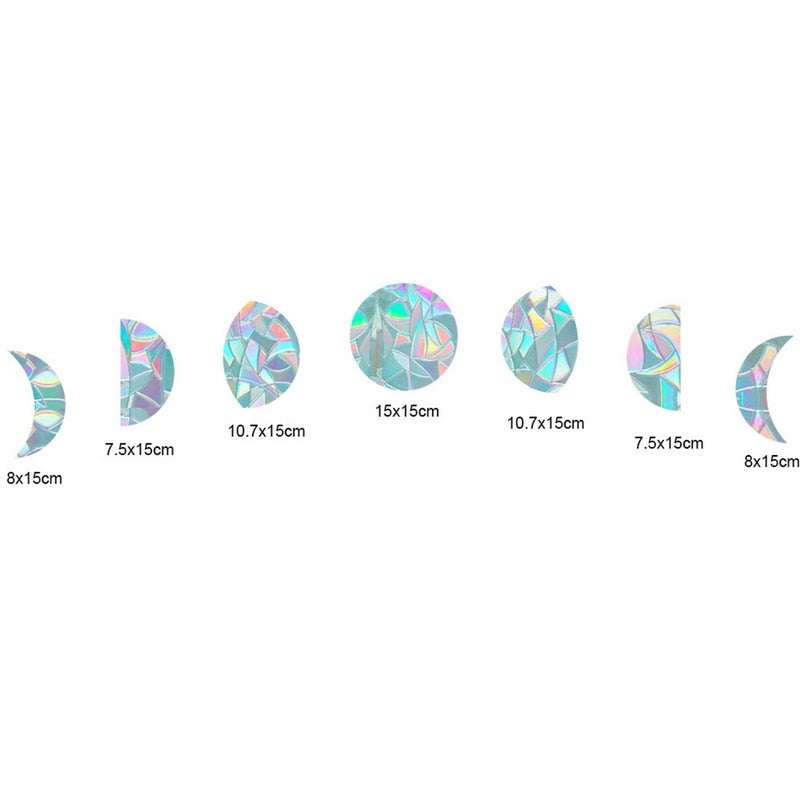 Colorful Window Cling Decor Stickers