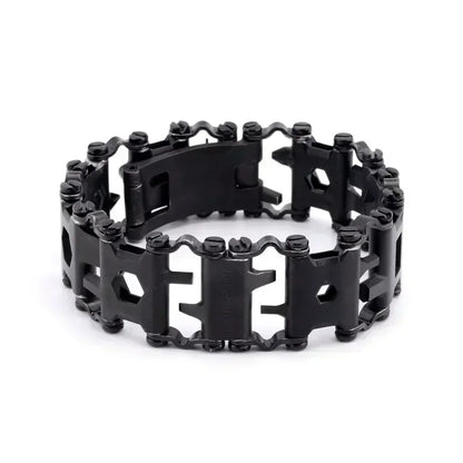 Durable Steel Survival Tool Bracelet