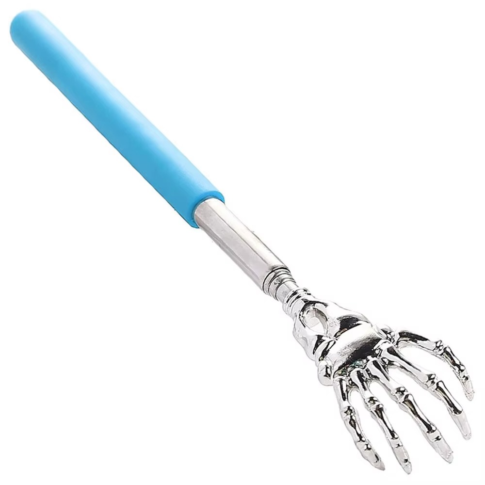 Halri | Stainless Steel Telescoping Back Scratcher and Massager for People and Pets