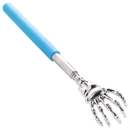 Halri | Stainless Steel Telescoping Back Scratcher and Massager for People and Pets
