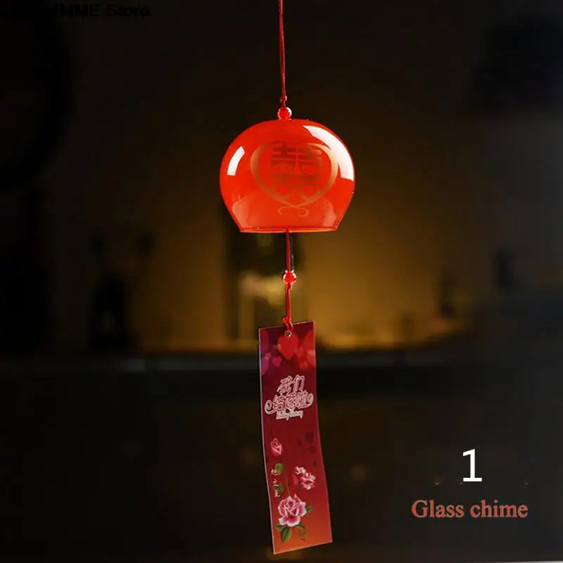 Traditional Japanese Glass Wind Chime Pendant - Halri