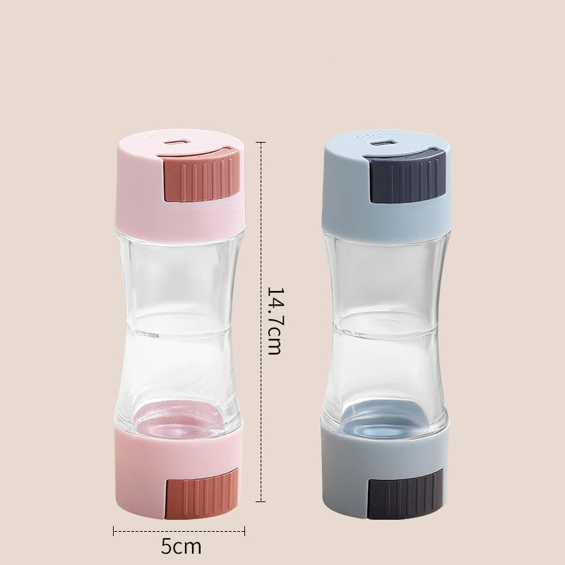 Easy Double Head Spice Dispenser Container