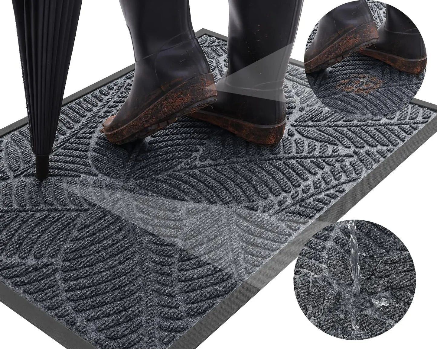 Durable Outdoor Non Slip Entrance Mat - Halri