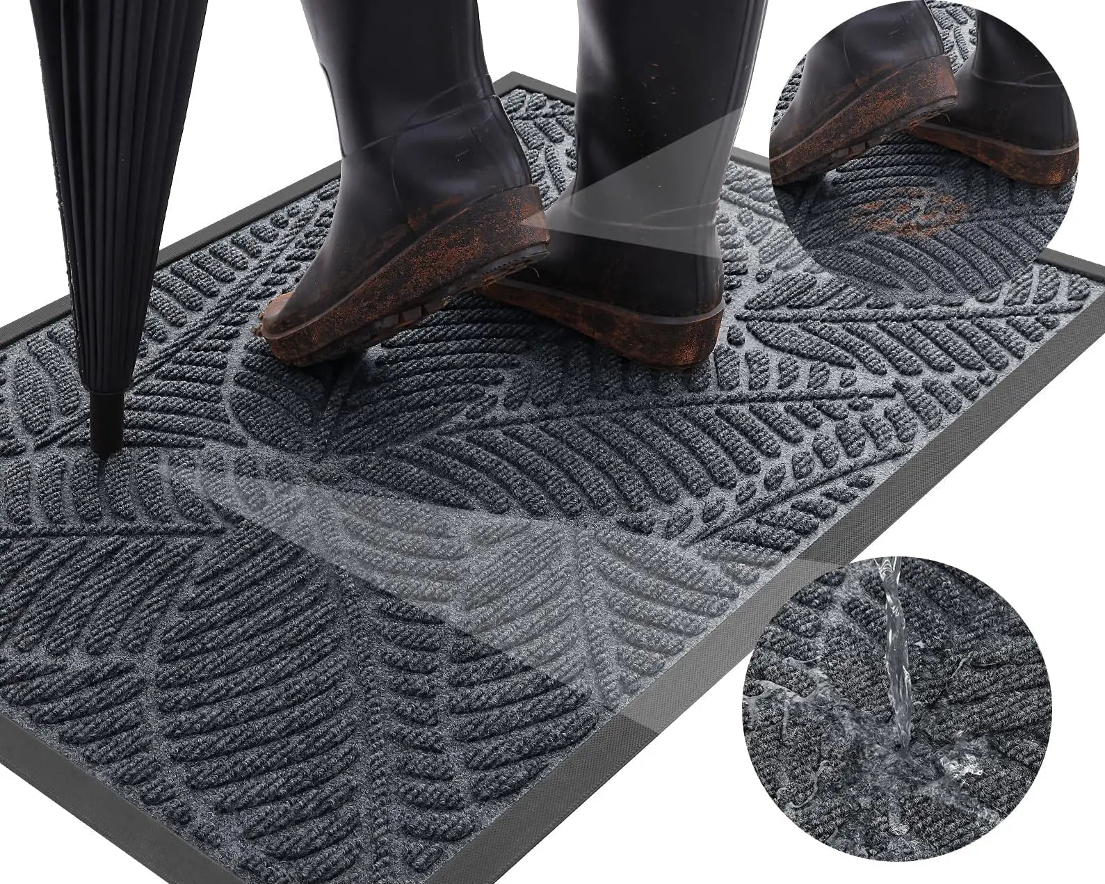 Durable Outdoor Non Slip Entrance Mat - Halri