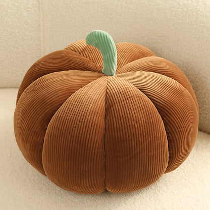 Cozy Orange Halloween Throw Pillows