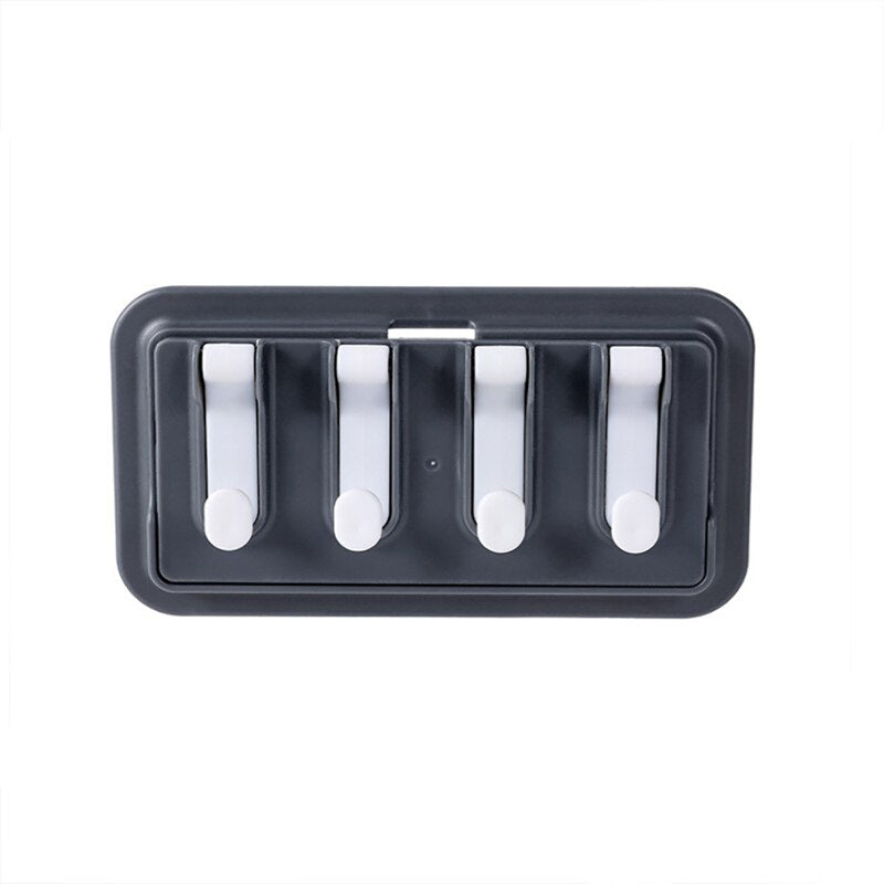 Space-Saving Kitchen Phone Mount Organizer Rack