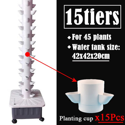 Easy Indoor Herb Hydroponic Garden Starter Kit