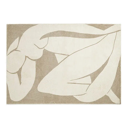 Plush Japanese Shag Rug Non-Slip Living Room Carpet