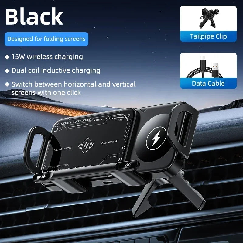 Universal Car Wireless Phone Charging Mount - Halri
