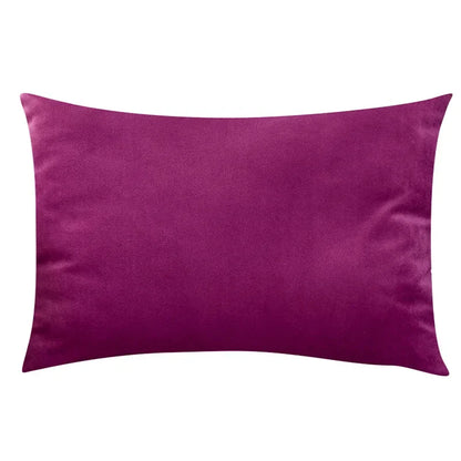Elegant Black Velvet Pillow Cover