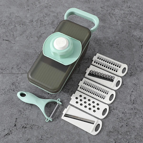 Easy Veggie Chopper 5-in-1 Kitchen Cutter Set - Halri