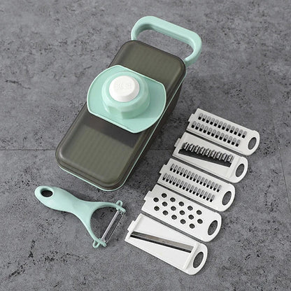 Easy Veggie Chopper 5-in-1 Kitchen Cutter Set - Halri
