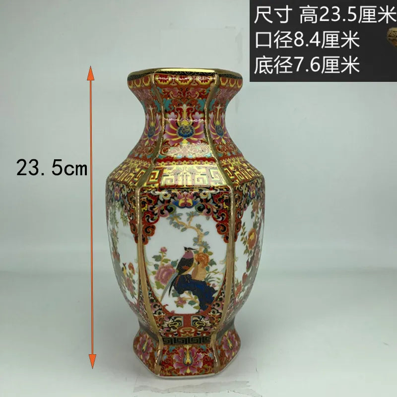 Traditional Chinese Ceramic Decor Vase