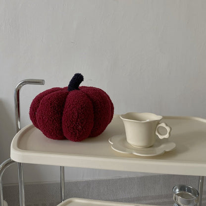 Cozy Orange Halloween Throw Pillows