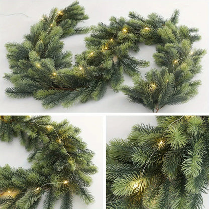 Halri | LightLux | Premium Pine LED Christmas Garland - Halri