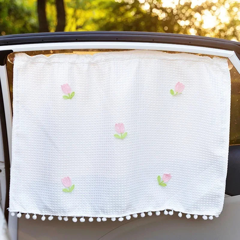 Premium Car Sun Shade with UV Blocker - Halri