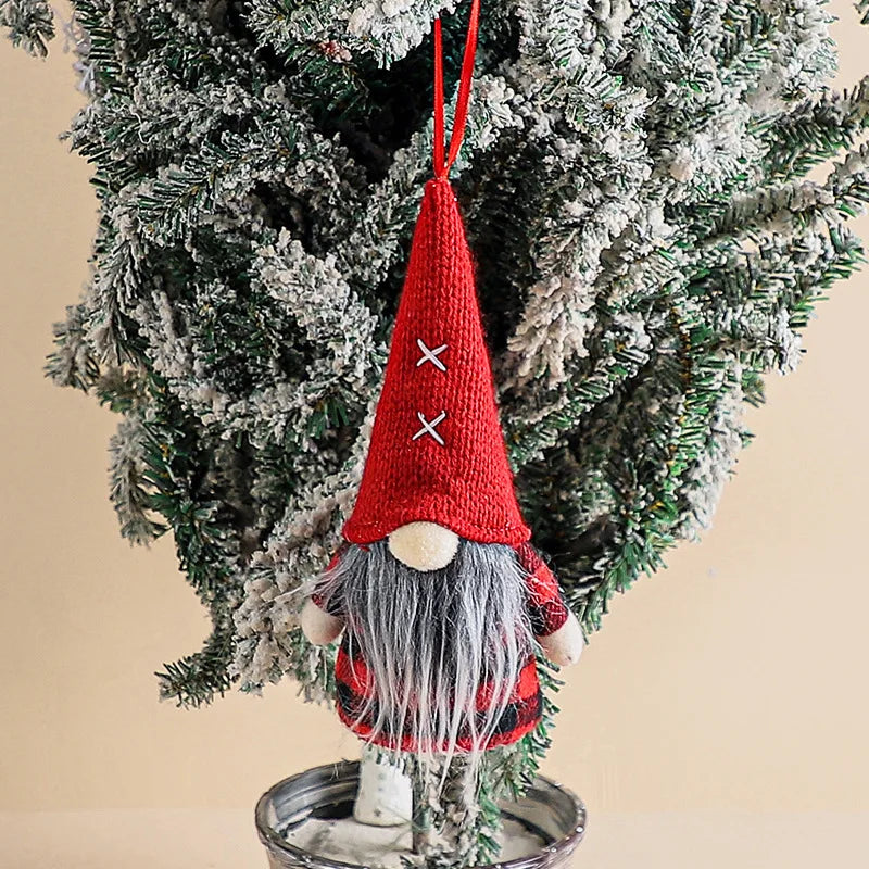 Christmas Gnomes with Bells and Holly Decoration - Halri