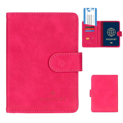 Stylish RFID Passport Holder for Men and Women