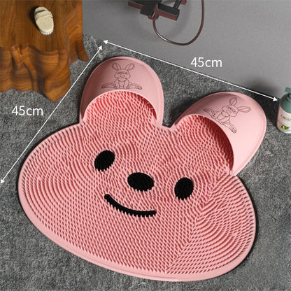 Soft Massage Rubber Bathroom Mat