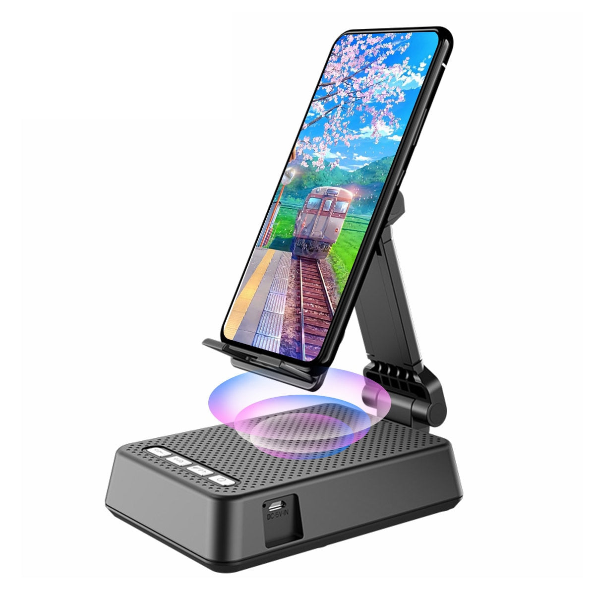 Portable Foldable Bluetooth Speaker Phone Stand - Halri