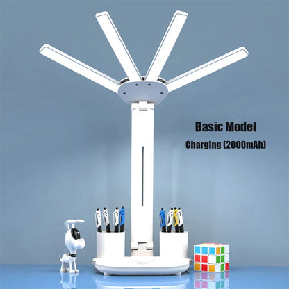 Versatile 3-in-1 Adjustable Desk Lamp