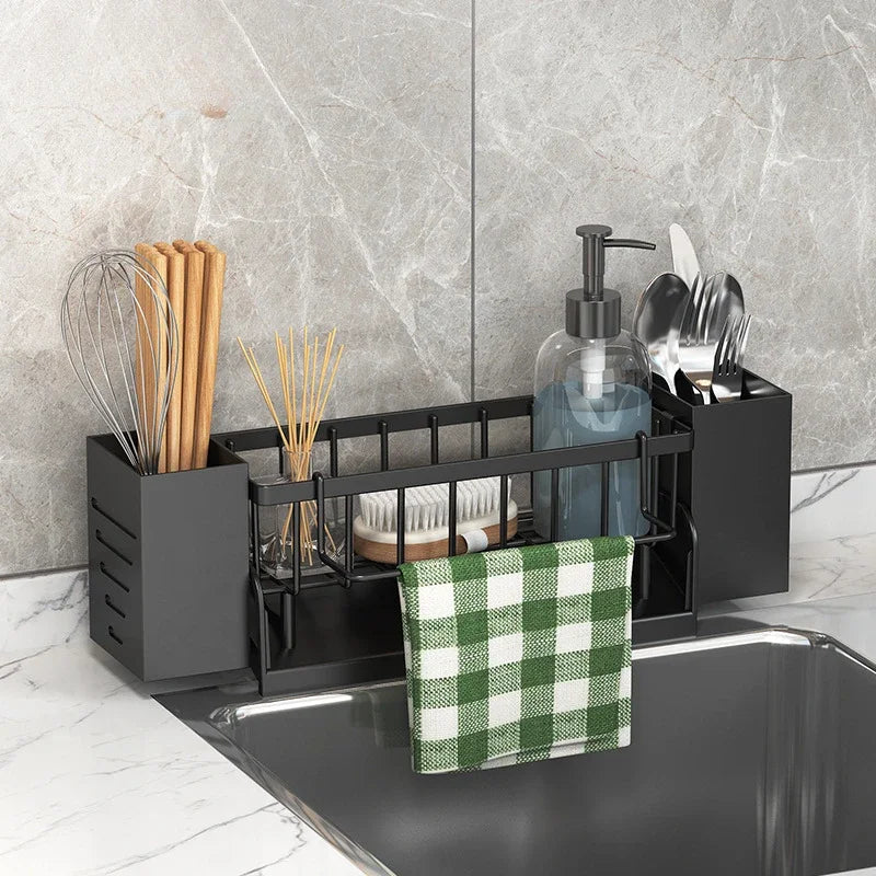 Space Saving Sink Caddy with Drainage Tray - Halri