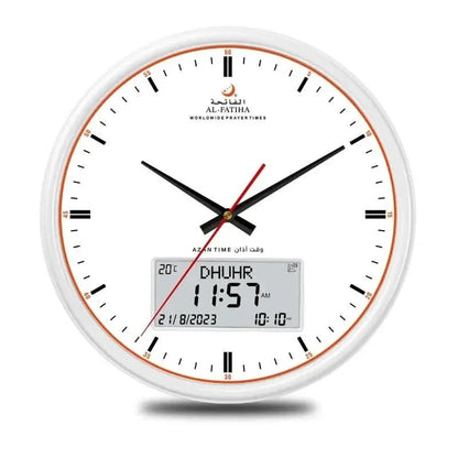 Digital Prayer Clock with Auto Azan and 10 Sounds - Halri