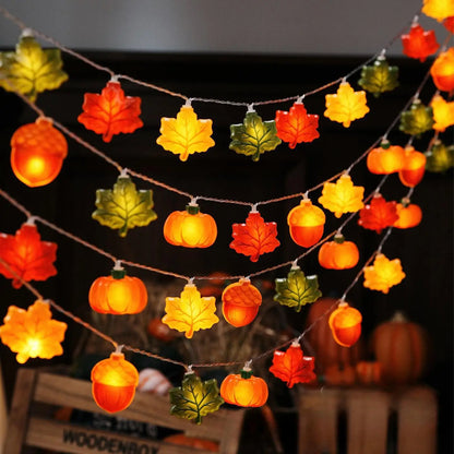 Warm White Halloween LED Lights Set - Halri