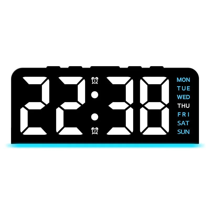 Stylish LED Digital Nightstand Alarm Clock Lamp