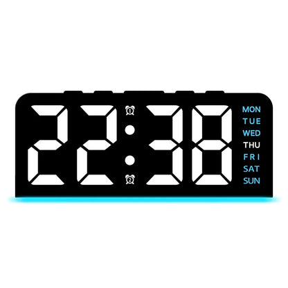 Stylish LED Digital Nightstand Alarm Clock Lamp