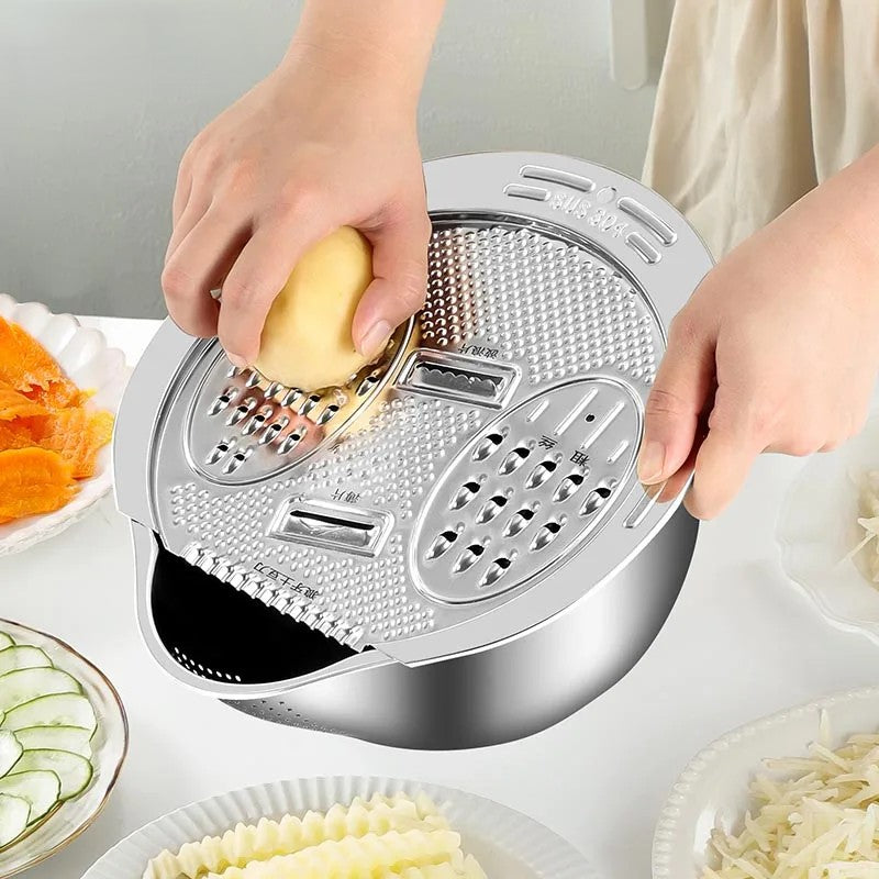 Easy Clean Stainless Steel Kitchen Sink Strainer Bowl - Halri