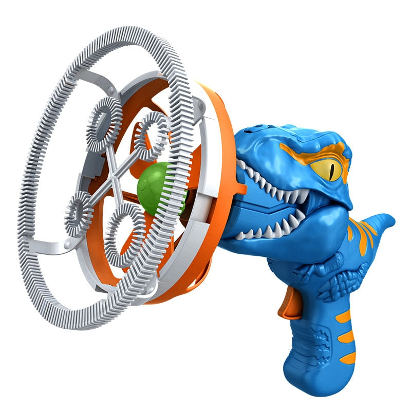Fun dinosaur bubble blaster for kids