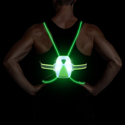 Bright Reflective LED Safety Running Vest