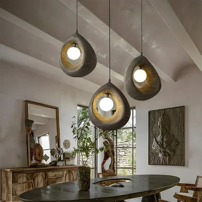 Simple Japanese Style Hanging Lamp - Halri
