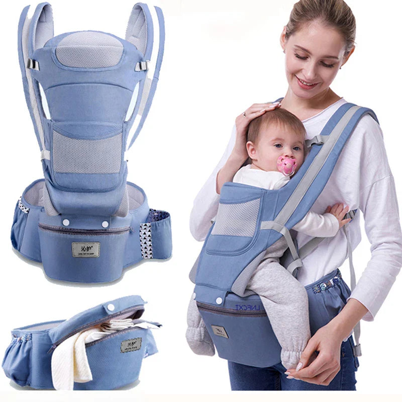 Versatile Baby Sling with Built-in Hip Seat - Halri