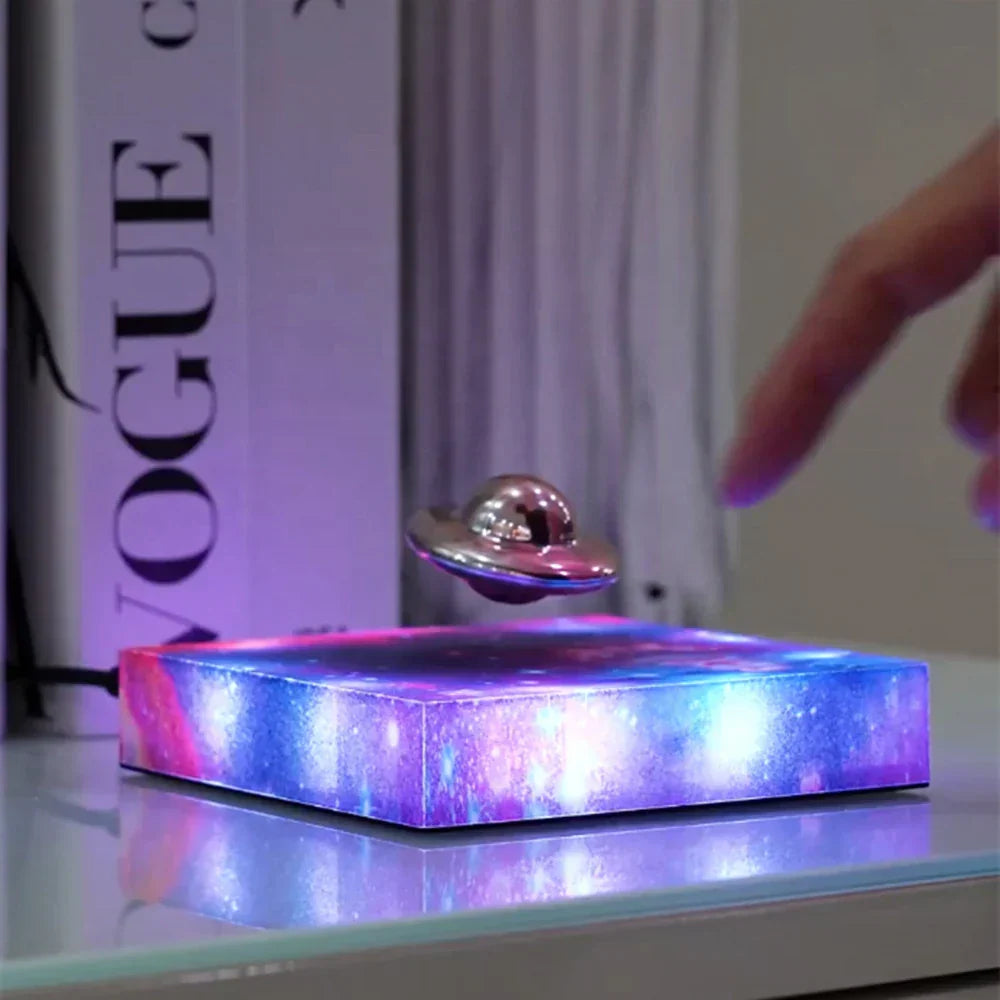 Floating LED Space Ship Night Light Lamp - Halri