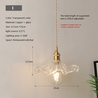 Clear Glass Modern Pendant Light