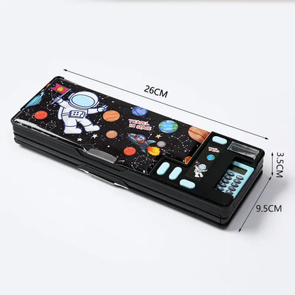 Fun Colorful Pencil Case With Calculator