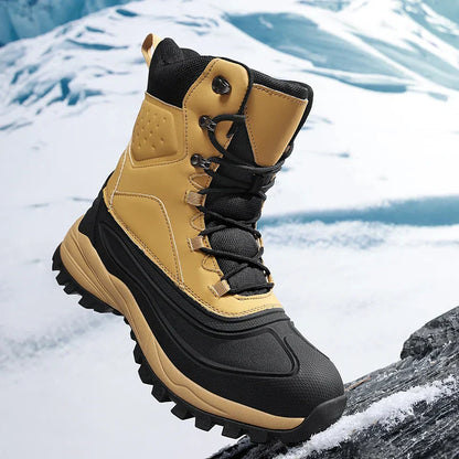 Insulated Waterproof Snow Boots for Men
