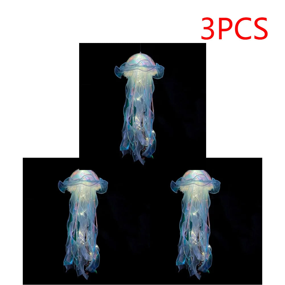 Colorful Jellyfish Table Lamp
