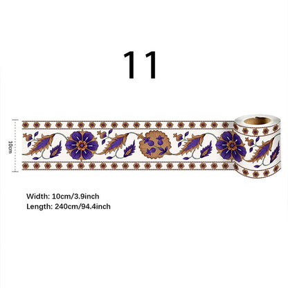 Easy Peel Waterproof Border Wall Tape