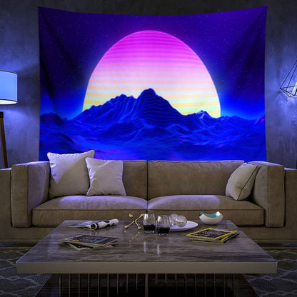 Vibrant Bright Wall Hanging Tapestry
