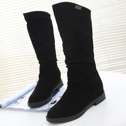 Warm Insulated Mid Calf Winter Boots for Women