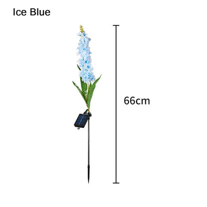 Colorful Solar Powered Flower String Lamp