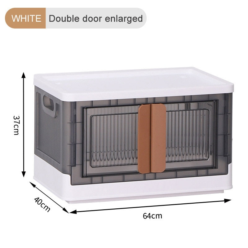 Clear Collapsible Plastic Storage Container