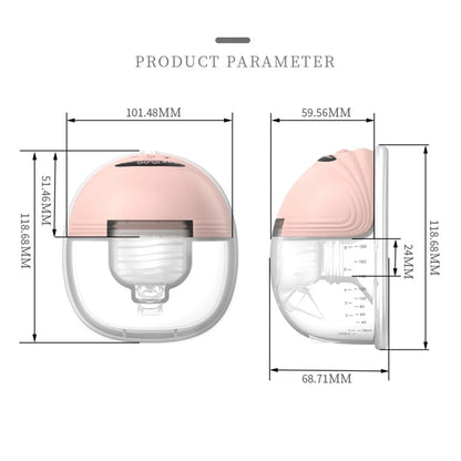Portable Rechargeable Breast Pump | Quiet and Lightweight